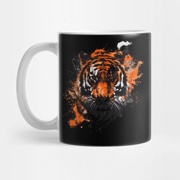 Tiger Color Interference by GodeleineBesnard